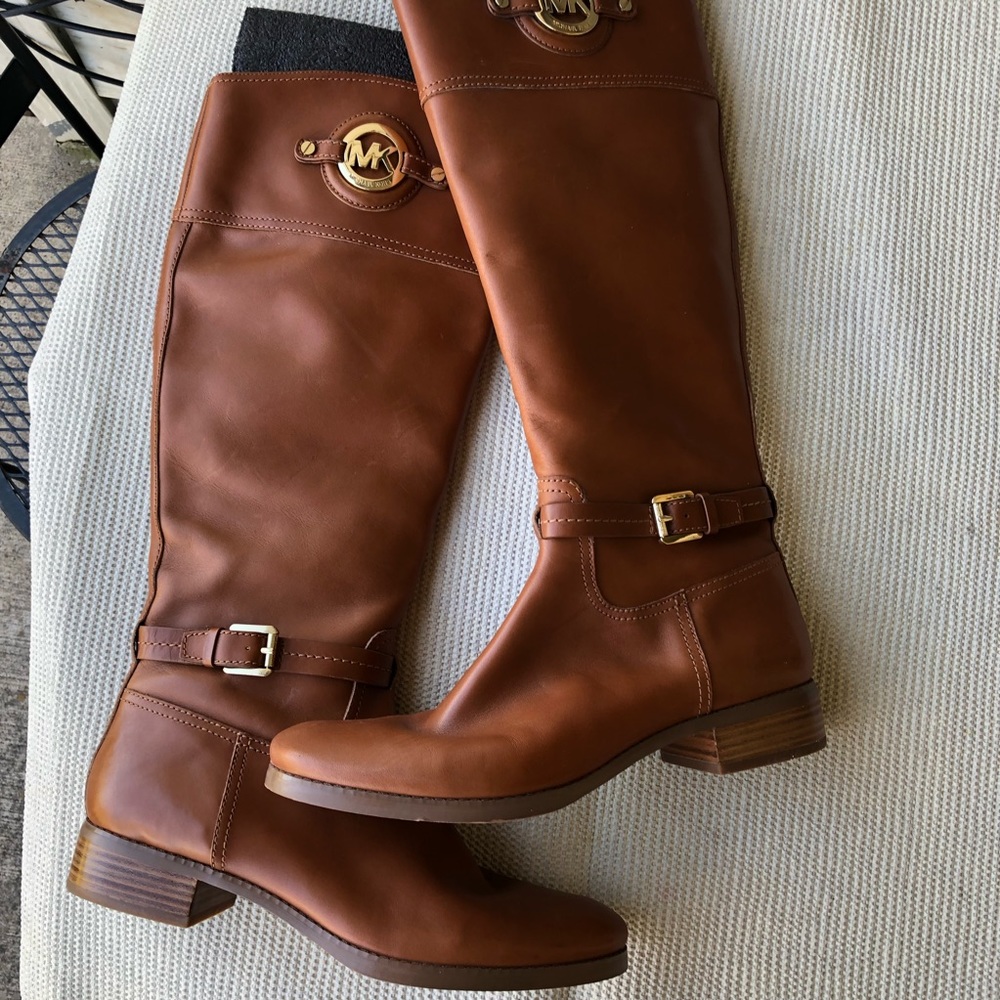 Authentic Michael Kors tall riding style boots
